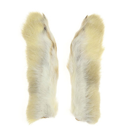 Wapsi Jack Rabbit Winter Shoes RSF002 Cream  Fly Tying Materials  Furs, Hairs  Skins