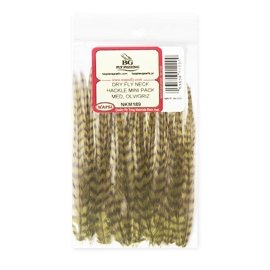 Wapsi Keough Dry Fly Neck Hackle Mini Pack - Large