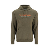 Simms Logo Hoody - Military Heather
