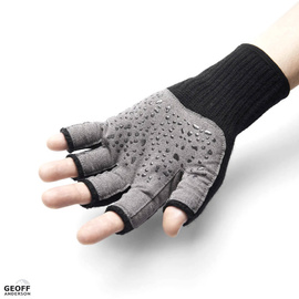Geoff Anderson Merino Fingerless Black