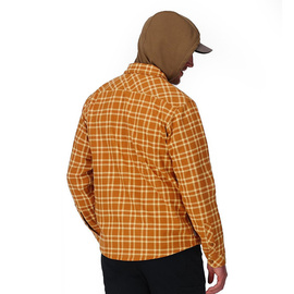Simms Coldweather Hooded Shacket Wakemup Plaid - Stonefly