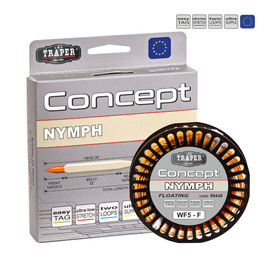 Traper Concept Nymph Fly Line Floating WF