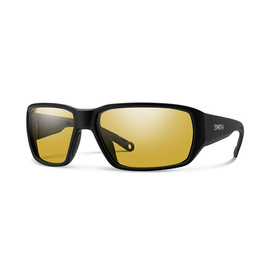 Smith Optics Sunglasses Hookset Matte Black Low Light Yellow