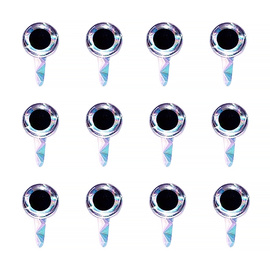 Pike Terror Flies Tab Eyes - Blue Holo Pearl