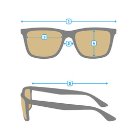 Vision Sunglasses Brutal Polarflite,  Yellow