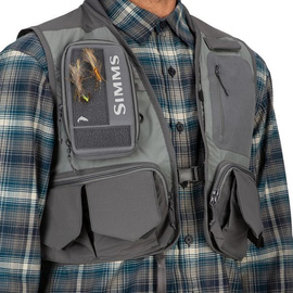 Simms Freestone Vest Pewter