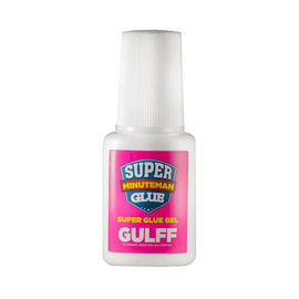 Gulff Minuteman Super Glue 10ml Gel