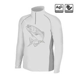 Traper Sweat Shirt Trout Grey