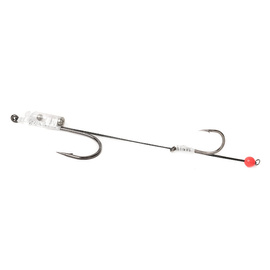 Fly-Dressing Bauer Pike Rig for wiggletail with Rattle
