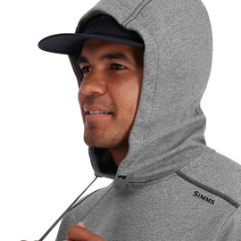 Simms CX Hoody Steel Heather/Black Heather