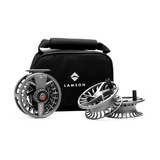 Lamson Fly Reel Liquid S HD 3-pack Smoke