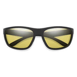 Smith Optics Sunglasses Redding Matte Black Polar Low Light Yellow