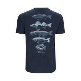 Simms Species T-Shirt Navy Heather