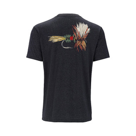 Simms Let It Fly T-Shirt - Charcoal Heather