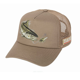 Traper Art Cap Olive Salmon