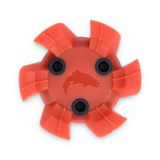 Simms G4 Pro Powerlock Cleats - Simms Orange (14-pack)
