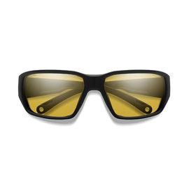 Smith Optics Sunglasses Hookset Matte Black Low Light Yellow