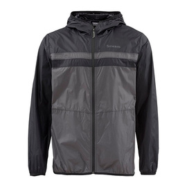 Simms Fastcast Windshell Black/Slate Jacket