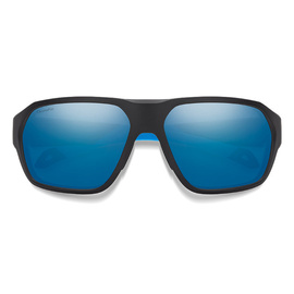 Smith Optics Sunglasses Deckboss Matte Black/Blue Polar Blue Mirror