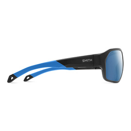 Smith Optics Sunglasses Deckboss Matte Black/Blue Polar Blue Mirror