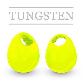 Tungsten Beads Jig Off Fluo Chartreuse