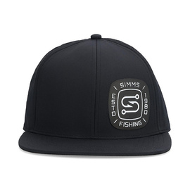 Simms Flatbill Cap Black
