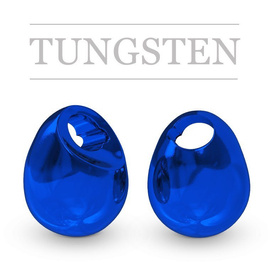 Tungsten Beads Jig Off Metallic Blue