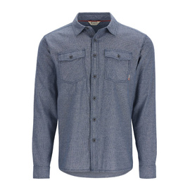 Simms Shoal Flannel Shirt Midnight