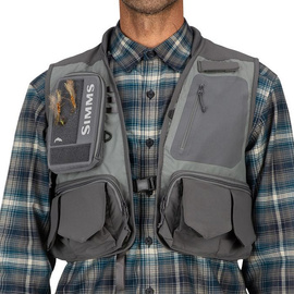 Simms Freestone Vest Pewter