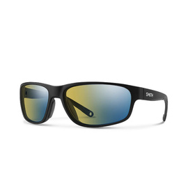 Smith Optics Sunglasses Redding 2 - Matte Black Polarchromic Yellow Blue Mirror