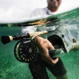 Sage Fly Reel Enforcer Tempest Blue