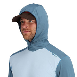 Simms Bugstopper SolarFlex Hoody Sky/Neptune