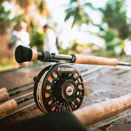 Sage Fly Reel Enforcer Tempest Blue