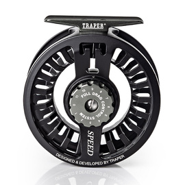 Traper Fly Reel Speed Gun Smoked - 2023