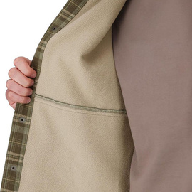 Simms Coldweather Shacket Schooner Plaid - Loden