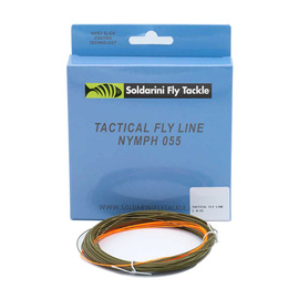 Soldarini Tactical Fly line Nymph 0.55mm Olive Orange