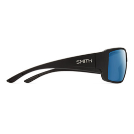 Smith Optics Sunglasses Guide's Choice Matte Black Polar Blue Mirror