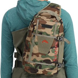 Simms Tributary Sling Pack Woodland Camo