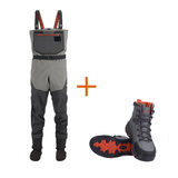 Simms Outfits Freestone Stockingfoot Smoke + Freestone Boot Gunmetal Rubber