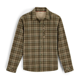 Simms Coldweather Shacket Schooner Plaid - Loden