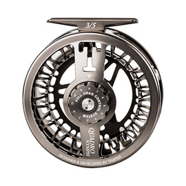 Traper Fly Reel Quadro Nymph Gun Smoked