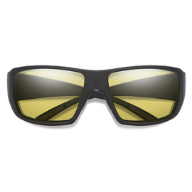 Smith Optics Sunglasses Guide's Choice Matte Black Polar Low Light Yellow