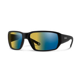 Smith Optics Sunglasses Hookset Matte Black Polarchromic Yellow Blue Mirror