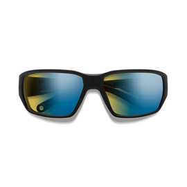 Smith Optics Sunglasses Hookset Matte Black Polarchromic Yellow Blue Mirror