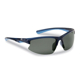 Flying Fisherman Sunglasses Drift Matte Crystal Navy Smoke