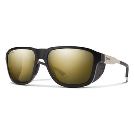 Smith Optics Sunglasses Embark TNF Matte Black/Matte Gardenia White Polar Black Gold