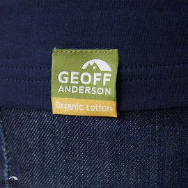 Geoff Anderson Organic Tee Navi Peace Trout