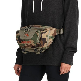 Simms Tributary Hip Pack Woodland Camo