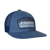 Sage Hat Patch Trucker Navy Tarpon
