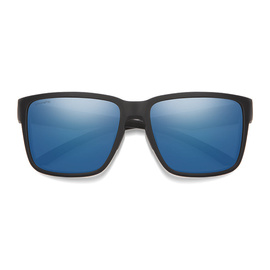 Smith Optics Sunglasses Emerge Matte Black Polar Blue Mirror